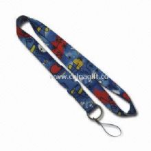 Neck Lanyard with Heat-transfer Printing and Color Buckle China