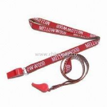 Woven Lanyard with Plastic Whistle China