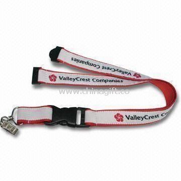 Promotional Satin Woven Lanyard