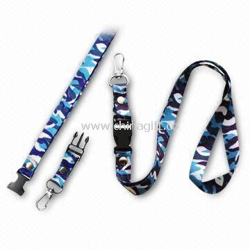 Woven Lanyard with Different Logos and Printings