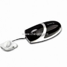 Mini Cable Retractable Optical Mouse with Resolution of 800dpi China