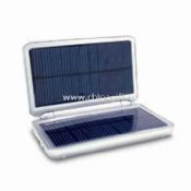 Solar Mobile Phone Charger in Foldable Design with Flashlight and USB Port