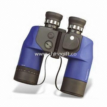 Water-resistant Binoculars with Built-in Compass