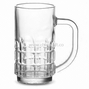 Beer Mug with 290mL Capacity Made of Glass