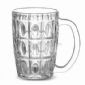Beer Mug Made of Glass with 120mm Height and 380mL Capacity small pictures