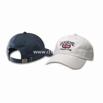 Golf Cap with Back Velcro Closure