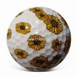 Golf Ball with Flower Design small picture