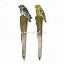 Refillable Hand-painted Wooden Carved Pens China