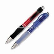 Ballpoint Pens with Plastic Barrel and Rubber Grip