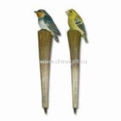 Refillable Hand-painted Wooden Carved Pens