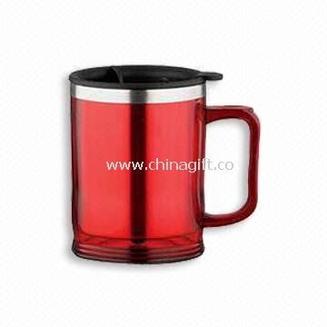 16oz Travel Mug with Handle Made of AS