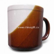 3-color Mug Made of Stoneware or Ceramic China