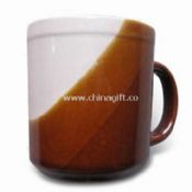 3-color Mug Made of Stoneware or Ceramic
