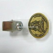 Badge with a clip and plastic strap China