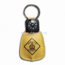 LED Leather Keychain with Compass China