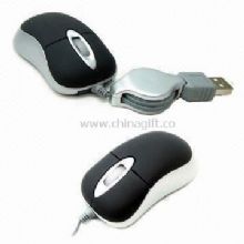 Mini 3-D Optical Mouse with Retractable Cable China
