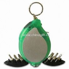 Mini Tool Kit/Set/Pocket Screwdriver with Keychain LED Light and Tape China