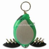 Mini Tool Kit/Set/Pocket Screwdriver with Keychain LED Light and Tape