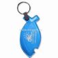 Fish-Shaped LED Leather Keychain small pictures