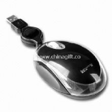 Wired 3D Optical Mouse with 75cm Retractable Cable Length China