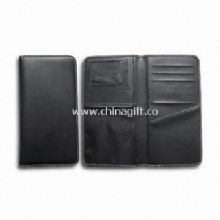 Passport Holder Made of Faux Leather with Cards and Documents Pocket Inside China