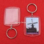 Blank Acrylic Keychains with Metal Key Ring small picture