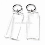 Rectangle-shaped Blank Movable Keyrings small picture