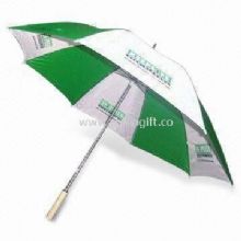 Golf Umbrella with Polyester Fabric and Aluminum-shaft Frame China