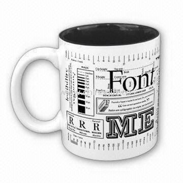 Customized Designs Porcelain Coffee Mug