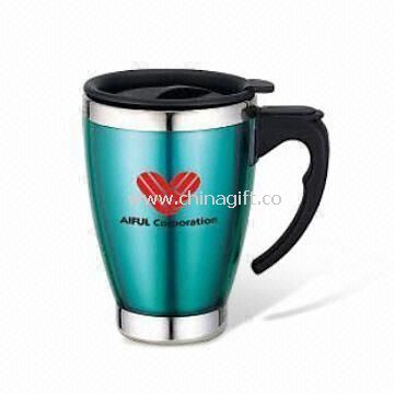 Double Wall Auto Mug with AS Outer and 14oz Capacity