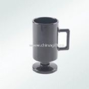 Black Glass Coffee Mug with 230mL Capacity