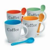 Coffee Mugs with Spoon