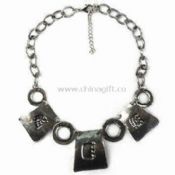Fascinating Chain Necklace with Alloy Charms