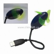 USB Fan with LED Light & On/ Off Switch and Flexible Neck China