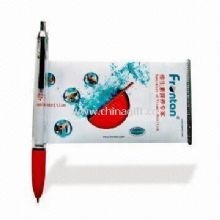 Fancy Banner Pen with Auto-retracting Paper China