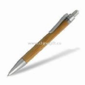 Bamboo Ballpoint Pen with Push Button Function
