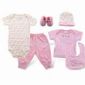 Baby Gift Set Includes Blanket Gloves Shoes and Hat small pictures