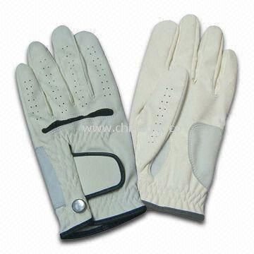 Durable Golf Gloves Made of PU and Sheep Skin