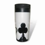16oz Capacity Plastic Mug with Waterproof Lid