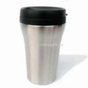 300mL Stainless Steel Mug with Handle and Plastic Holder