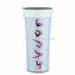 Double Wall Plastic Mug with Capacity of 16oz and Insert Paper small pictures