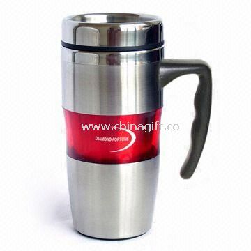 Stainless Steel Travel Mug with Capacity of 16oz