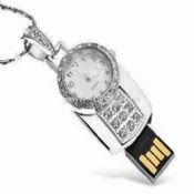 USB Memory Stick in Jewelry Wristwatch Style