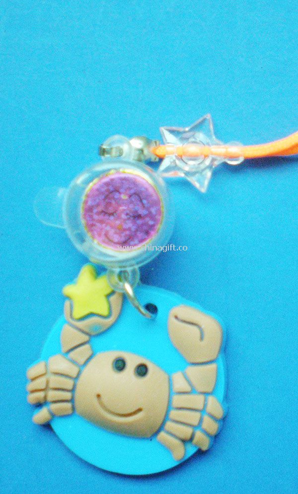 Cartoon Mobile Phone Flashing Straps