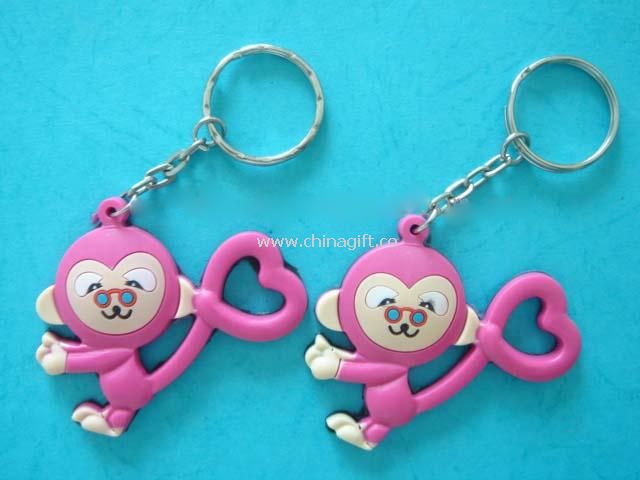 Animal PVC Keyring