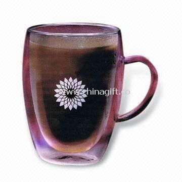 Double-deck Glass Mug