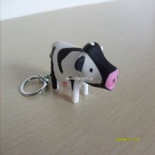 Cow Shape Light Keychain China