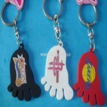 Foot PVC Keychain China