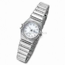 Waterproof Metal Ladies Watch with Alloy Case China
