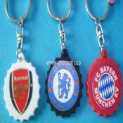 Cap Shape PVC Keyring